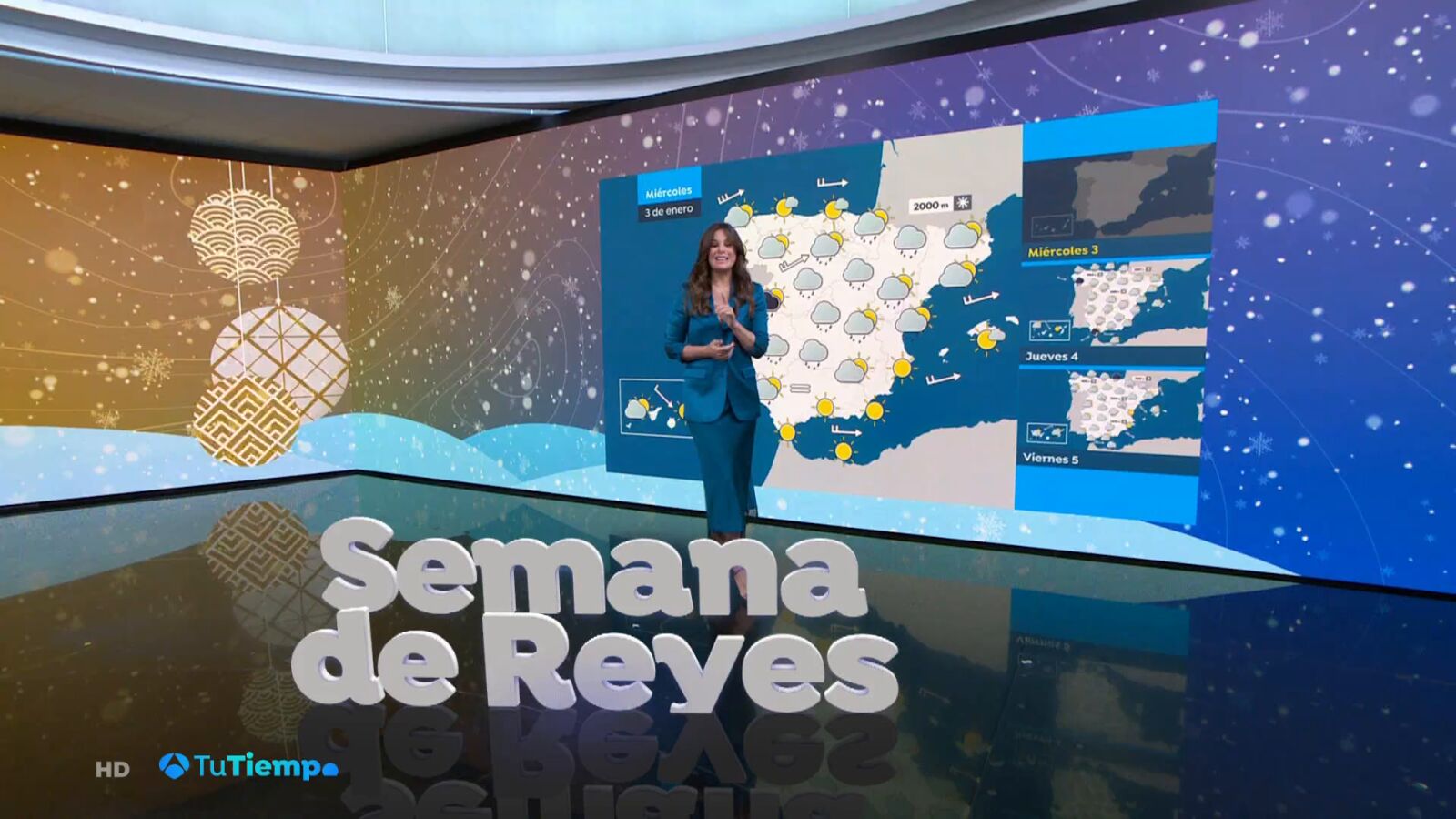 Los Reyes Magos traen lluvia: Mercedes Martín cuenta cómo será el tiempo en la primera semana de 2024