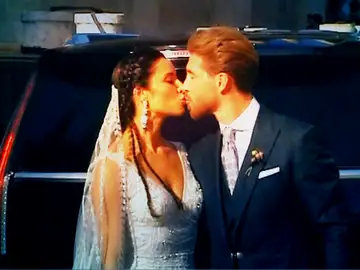 Pilar Rubio y Sergio Ramos confirman con un beso en redes sociales que están en su mejor momento