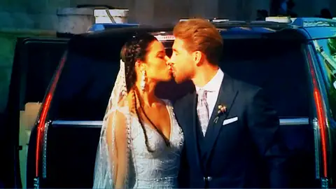 Pilar Rubio y Sergio Ramos confirman con un beso en redes sociales que están en su mejor momento Pilar Rubio y Sergio Ramos confirman con un beso en redes sociales que están en su mejor momento