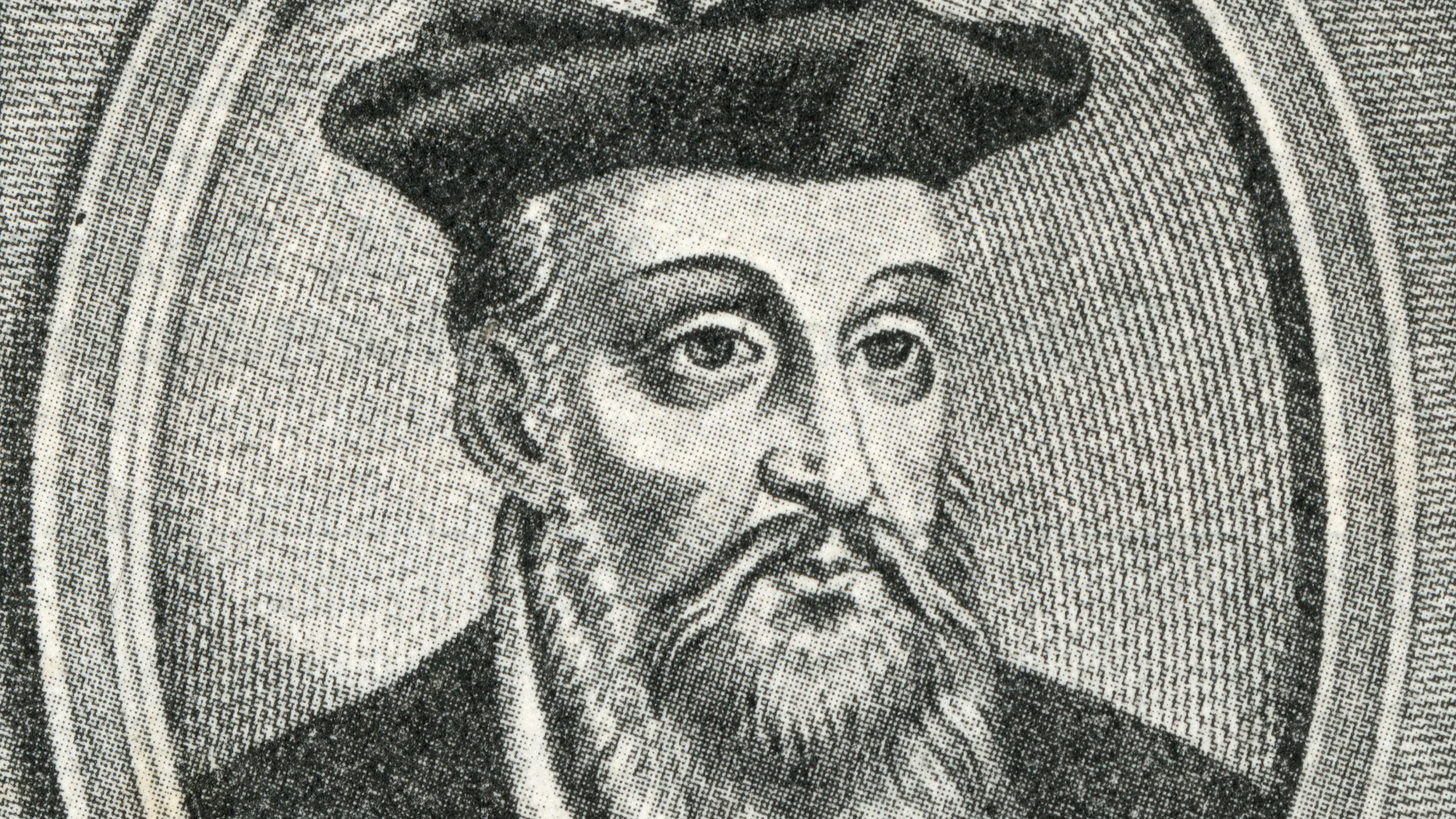 Grabado de Nostradamus Grabado de Nostradamus