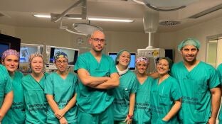M&eacute;dicos del Hospital de Santiago de Compostela