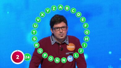 ¡Moisés, a una de completar El Rosco!: ¿cae el bote de 1.300.000 euros como regalo de Reyes?