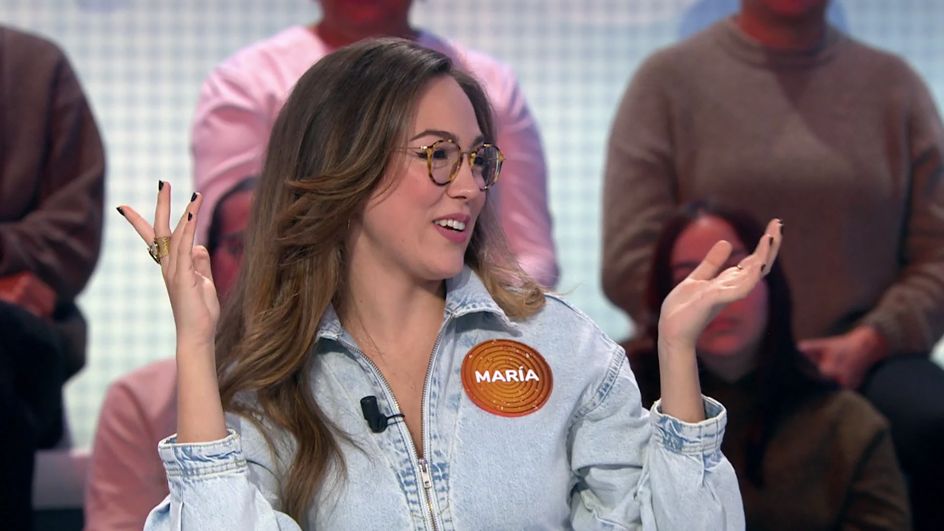 Mar&iacute;a Parrado explica el motivo de su cambio de look para jugar en Pasapalabra