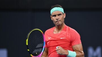 Rafa Nadal, en el ATP Brisbane 2024