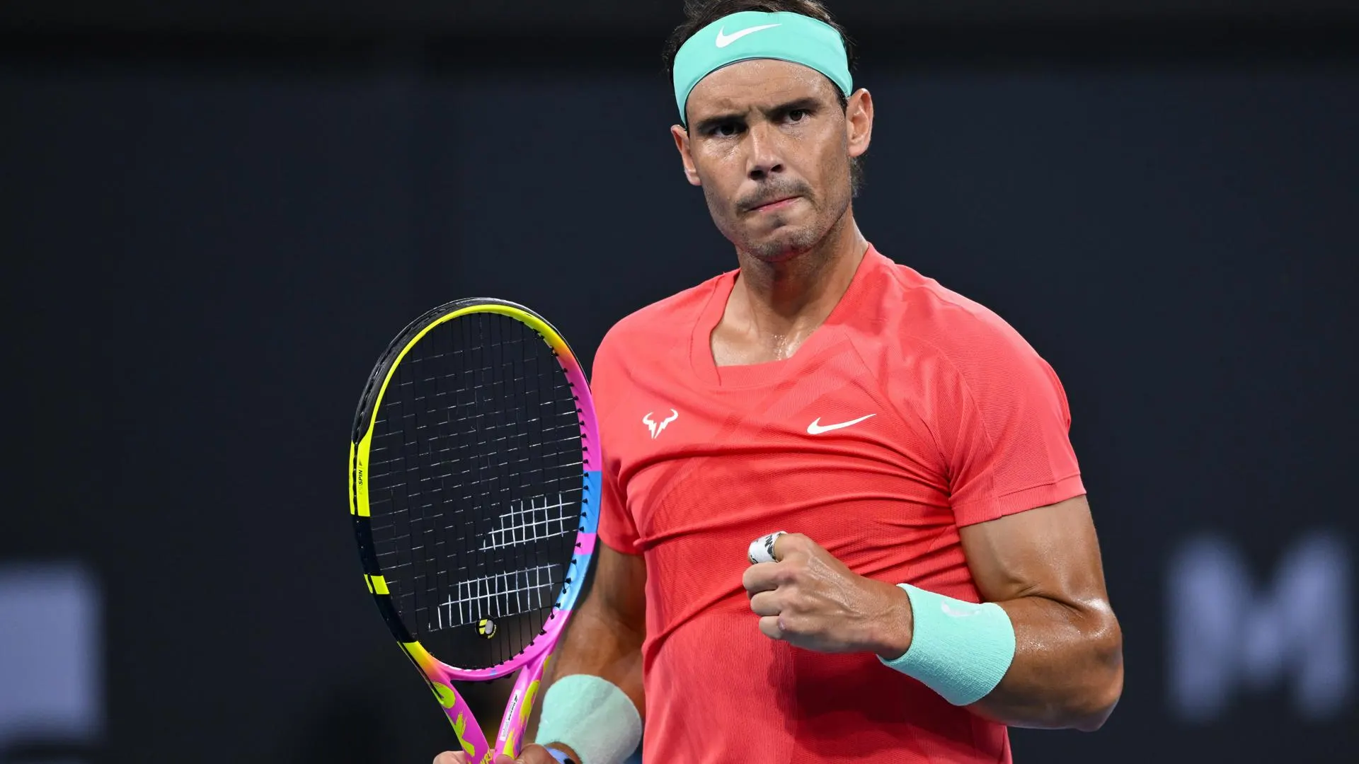 Rafa Nadal, en el ATP Brisbane 2024 Rafa Nadal, en el ATP Brisbane 2024