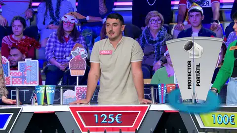 La suerte le concede a Diego un panel de 1.175 euros La suerte le concede a Diego un panel de 1.175 euros