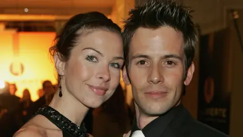 El actor Christian Oliver junto a su mujer El actor Christian Oliver junto a su mujer