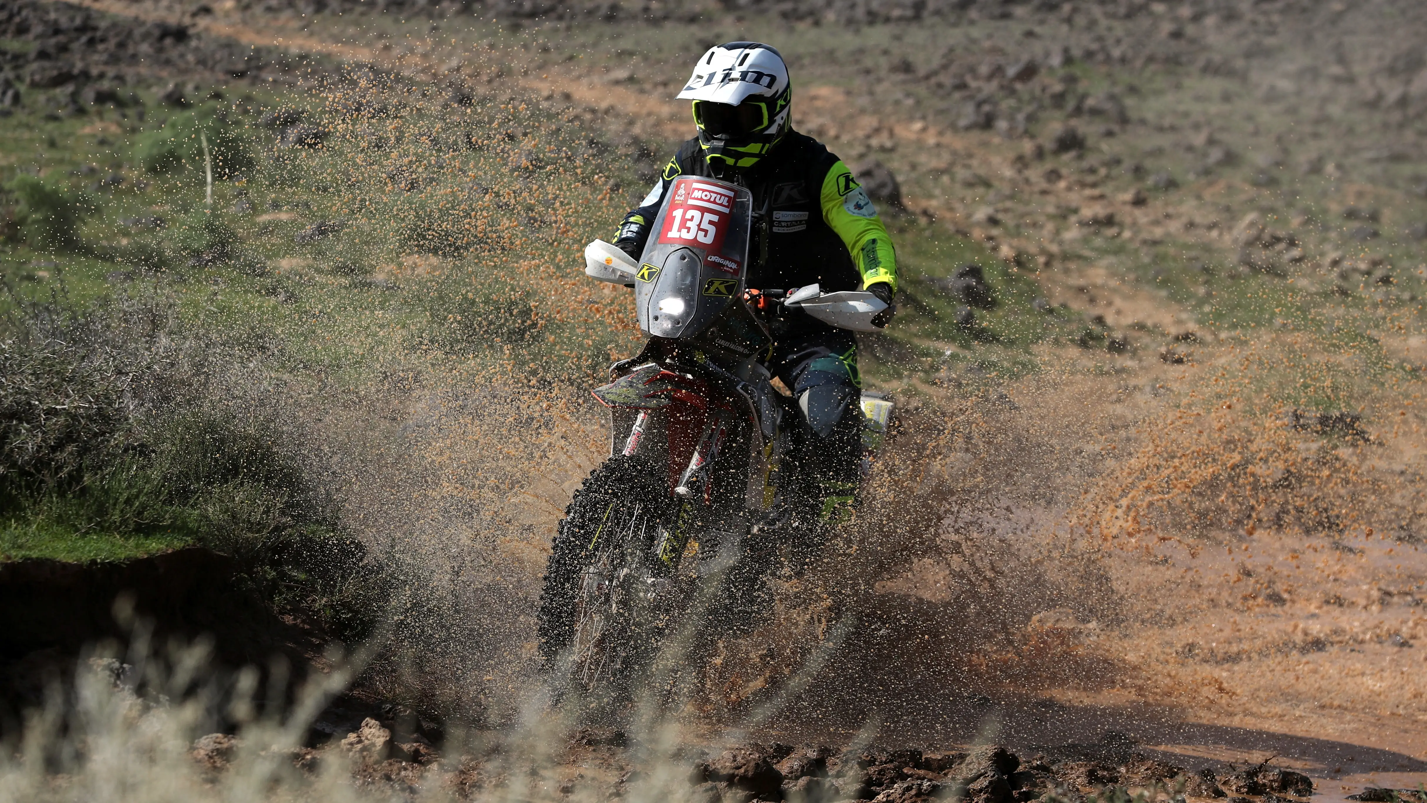 Carles Falcón, en la etapa 1 del Dakar 2024 Carles Falcón, en la etapa 1 del Dakar 2024