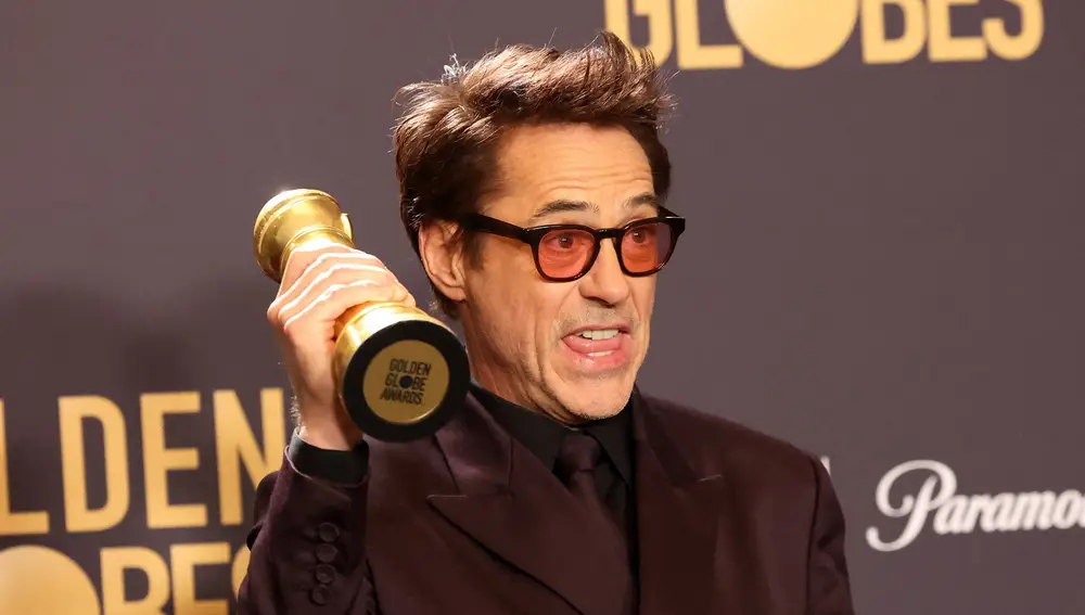 Robert Downey Jr. en los Globos de Oro