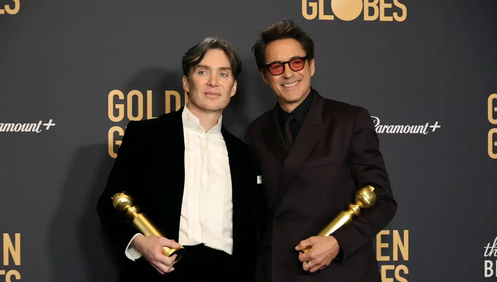 Cillian Murphy y Robert Downey Jr. se llevan el Globo de Oro por Oppenheimer
