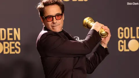 Robert Downey Jr. en los Globos de Oro Robert Downey Jr. en los Globos de Oro
