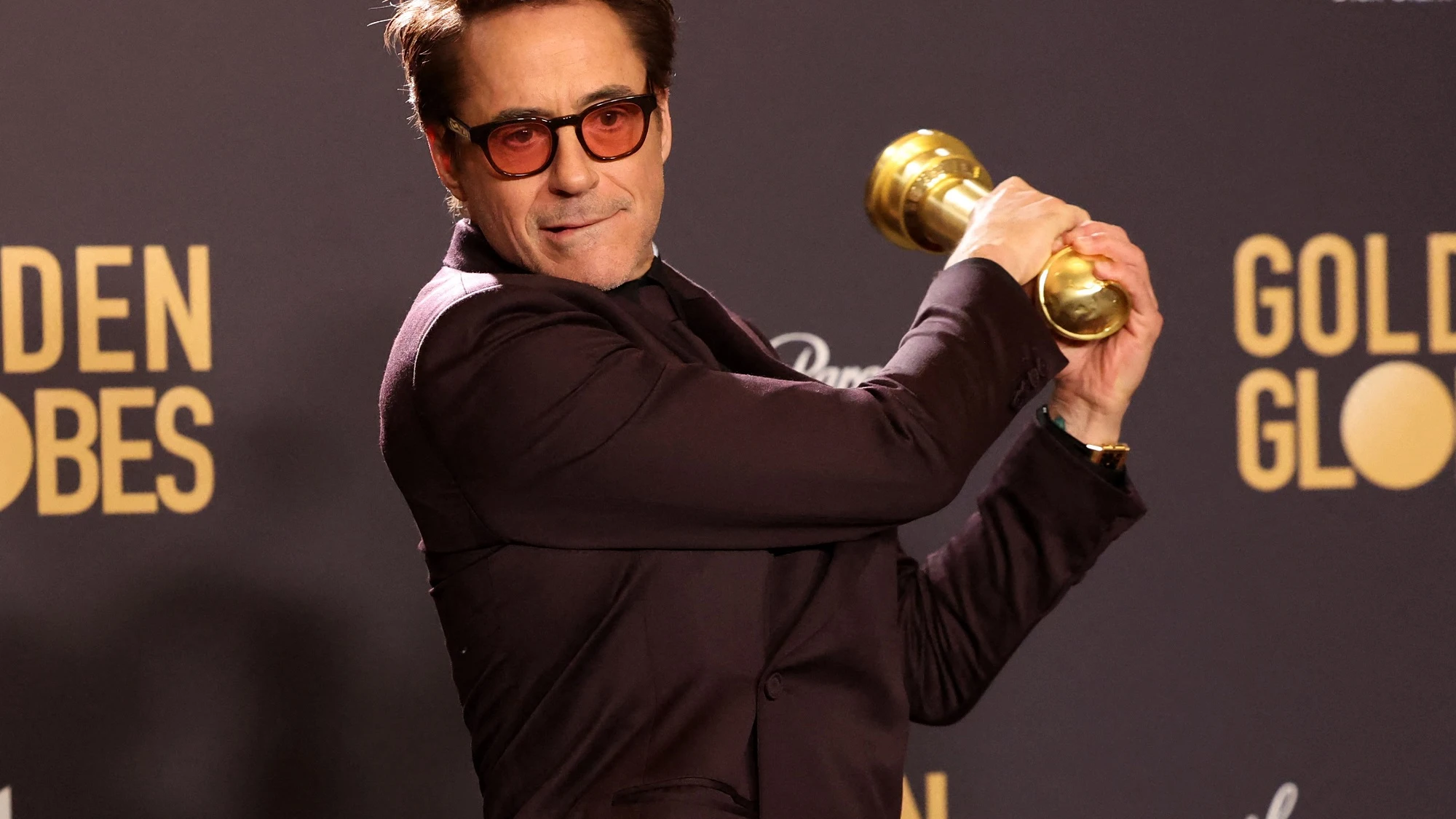 Robert Downey Jr. en los Globos de Oro Robert Downey Jr. en los Globos de Oro