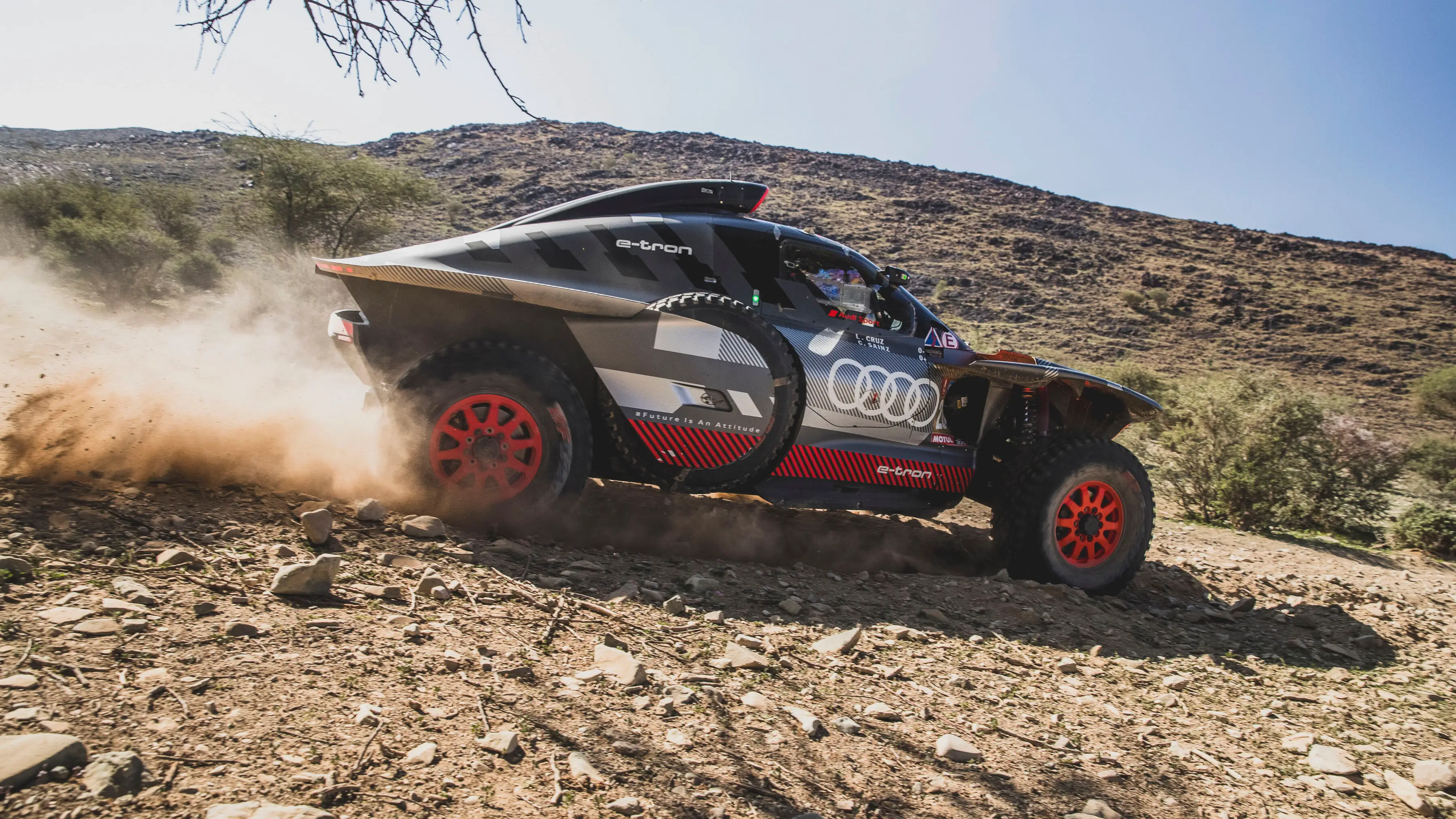 Carlos Sainz, en acción en el Dakar 2024 Carlos Sainz, en acción en el Dakar 2024