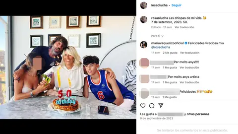 Santi Millán y Rosa Olucha con sus hijos Ruth y Marc Santi Millán y Rosa Olucha con sus hijos Ruth y Marc