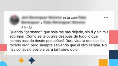 El mensaje de la tía de los niños a los que, presuntamente, su padre ha matado en Barcelona: 