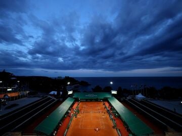 Un partido de tenis del Master 1.000 de Montecarlo