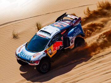 Nasser Al-Attiyah durante la quinta etapa del Rally Dakar 2024