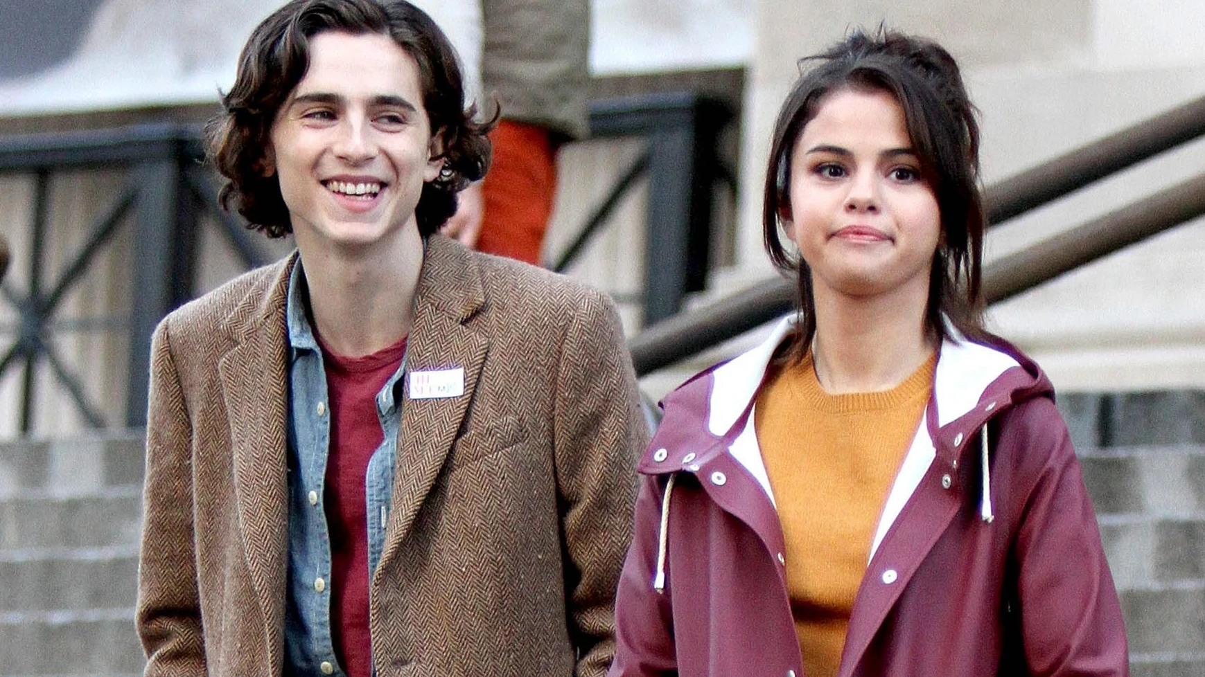 Selena Gomez y Timothée Chalamet Selena Gomez y Timothée Chalamet
