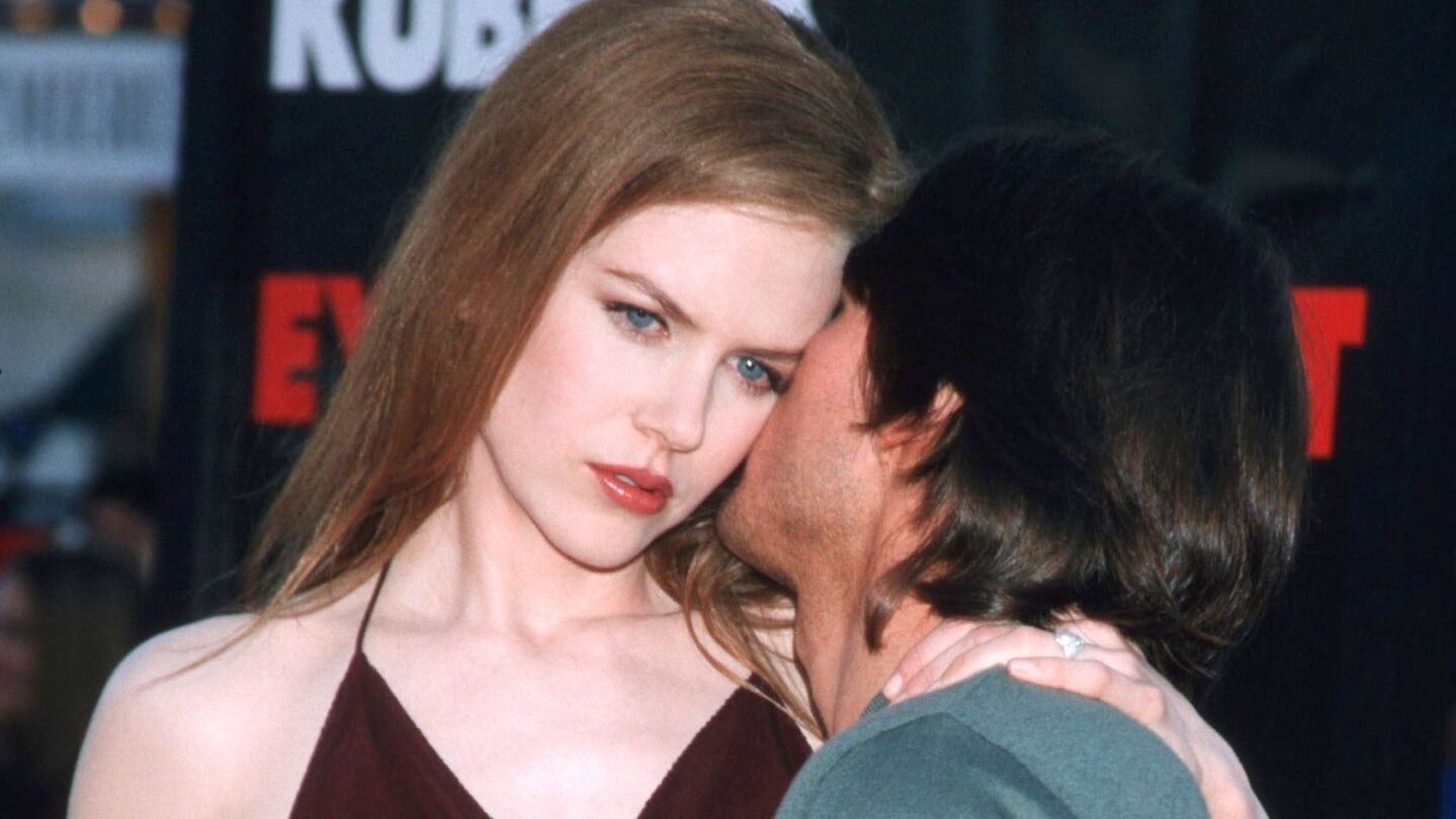 Nicole Kidman y Tom Cruise en la premiere de Los Angeles de the Eyes Wide Shut Premiere en 1999
