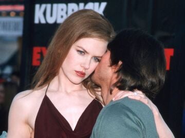 Nicole Kidman y Tom Cruise en la premiere de Los Angeles de the Eyes Wide Shut Premiere en 1999