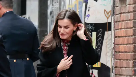 La reina Letizia, en Madrid La reina Letizia, en Madrid