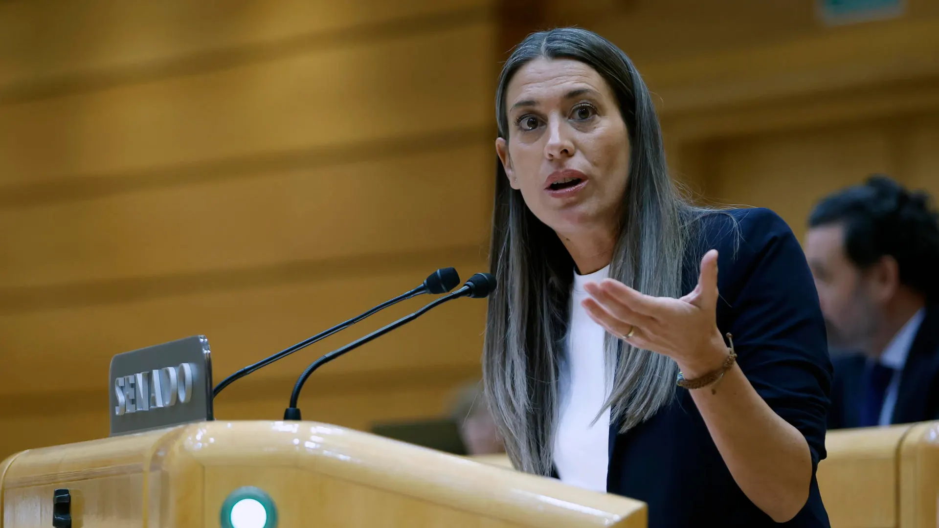 Portavoz de Junts, Míriam Nogueras Portavoz de Junts, Míriam Nogueras