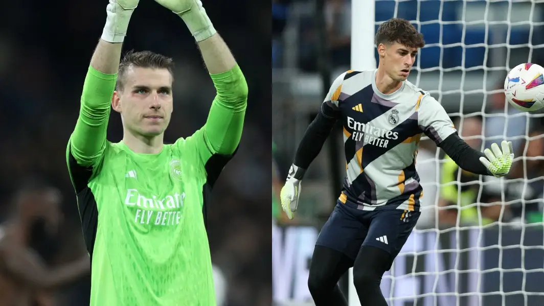 Lunin y Kepa, porteros del Real Madrid