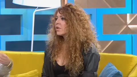 Sofía Cristo en Espejo Público. Sofía Cristo en Espejo Público.