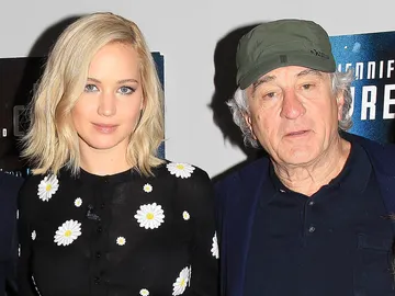 Jennifer Lawrence y Robert De Niro Jennifer Lawrence y Robert De Niro