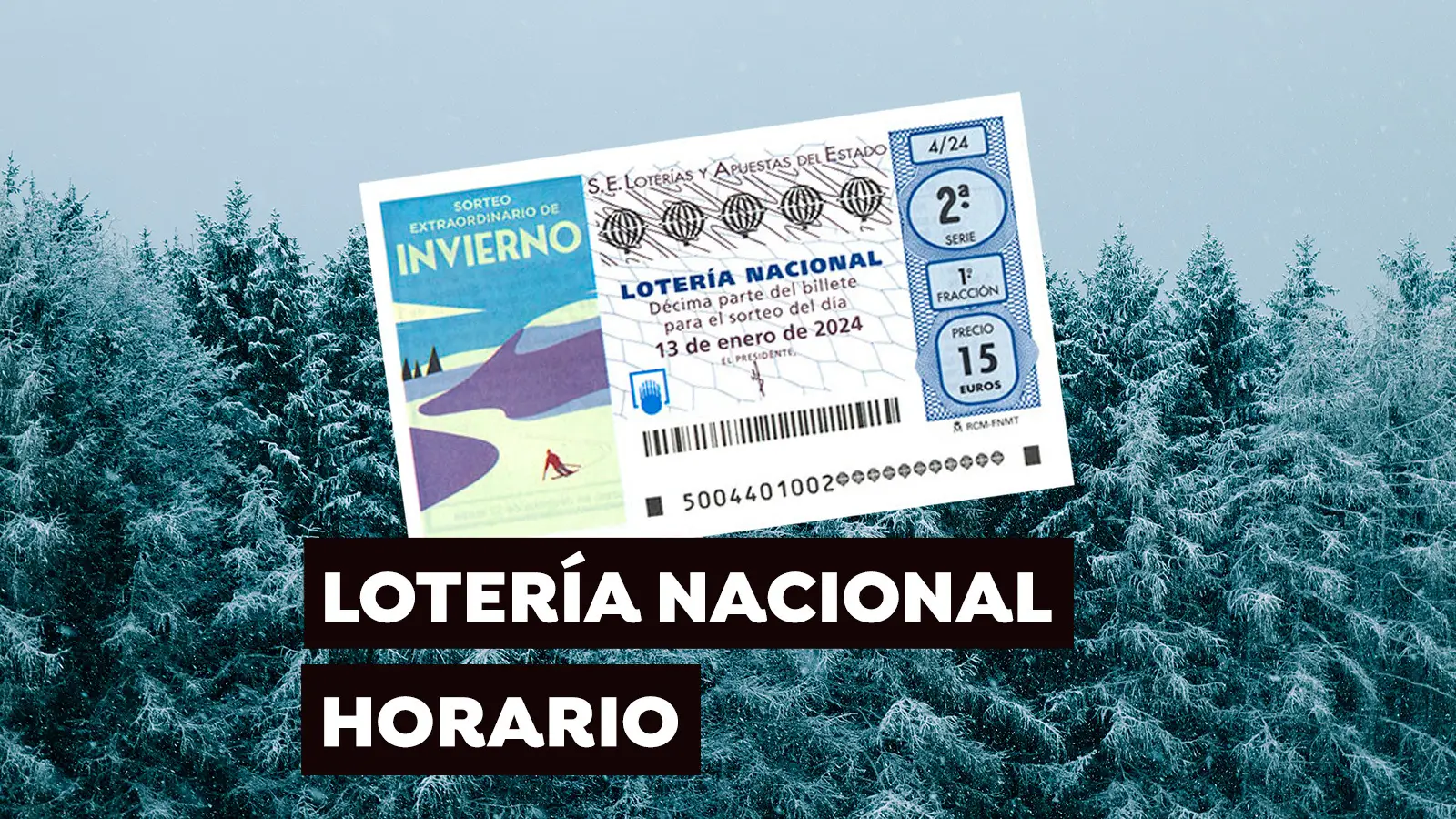 Sorteo Extraordinario de Invierno de Lotería Nacional Sorteo Extraordinario de Invierno de Lotería Nacional