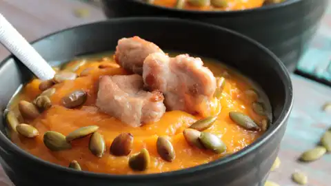 Crema de pollo con verduras Crema de pollo con verduras