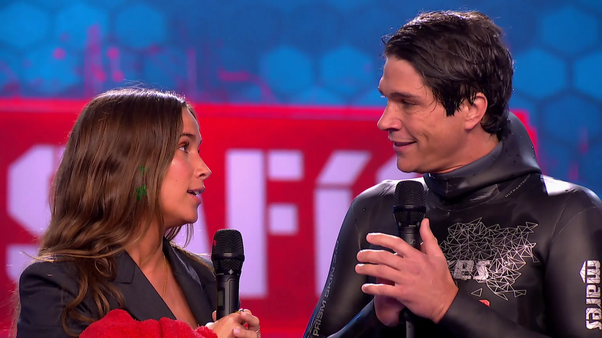 María Pombo sorprende a Pablo Castellano tras su apnea María Pombo sorprende a Pablo Castellano tras su apnea