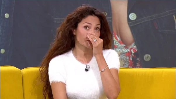 PAtricia Pérez en Espejo Público. PAtricia Pérez en Espejo Público.