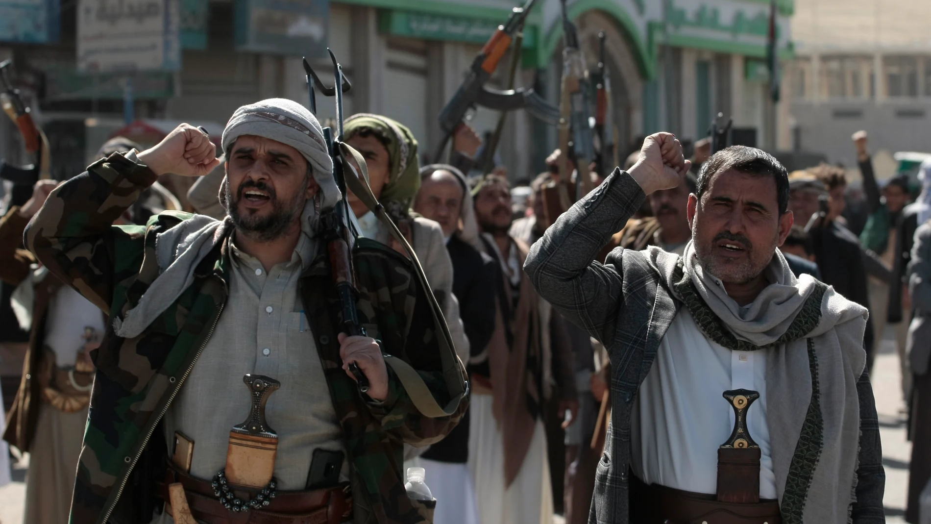 Los hutíes de Yemen califican los ataques como &quot;bárbaros y terroristas&quot;