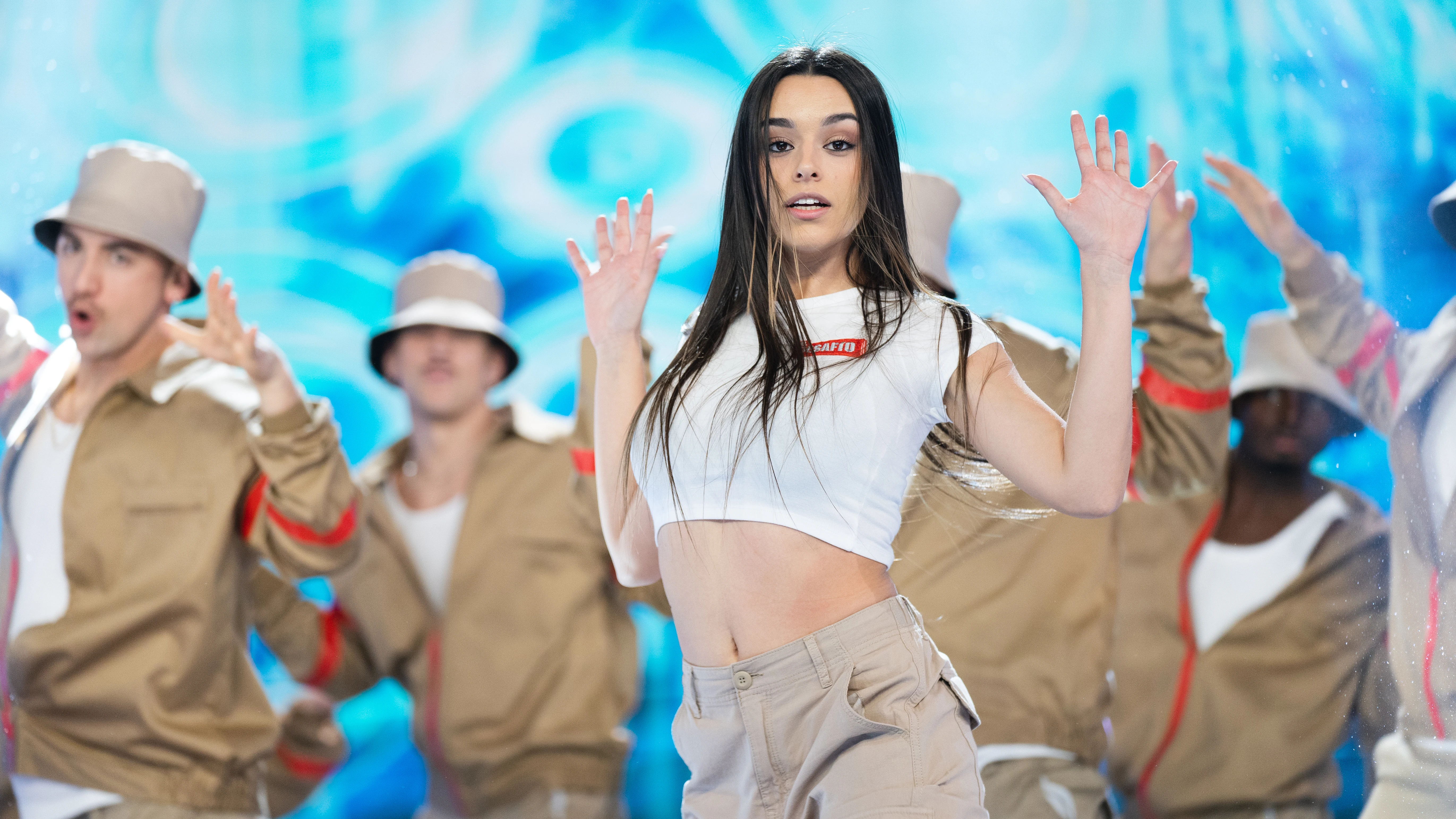 Marta Díaz brilla en su estreno en televisión con un espectacular baile urbano Marta Díaz brilla en su estreno en televisión con un espectacular baile urbano