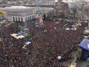 Efemérides de hoy 19 de enero de 2024: Violentos enfrentamientos en Kiev