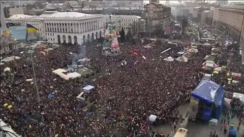 Efemérides de hoy 19 de enero de 2024: Violentos enfrentamientos en Kiev Efemérides de hoy 19 de enero de 2024: Violentos enfrentamientos en Kiev