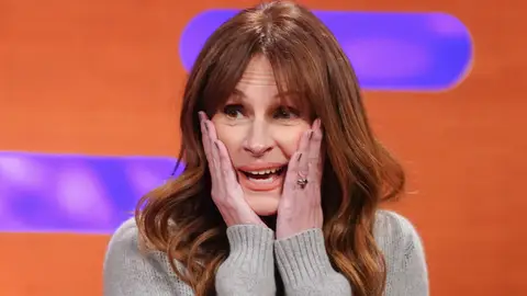 Julia Roberts en de Graham Norton Show Julia Roberts en de Graham Norton Show