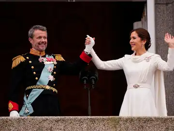 Federico de Dinamarca y su esposa Federico de Dinamarca y su esposa