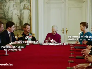Así han sido los gestos de los nuevos reyes de Dinamarca Así han sido los gestos de los nuevos reyes de Dinamarca