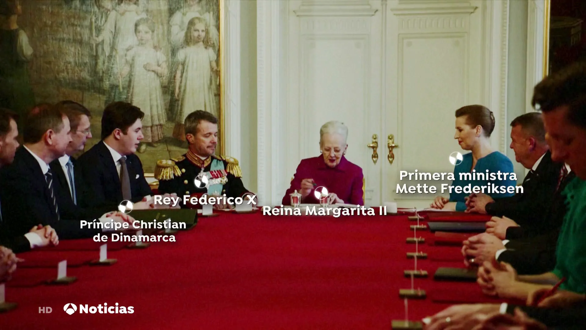 Así han sido los gestos de los nuevos reyes de Dinamarca Así han sido los gestos de los nuevos reyes de Dinamarca