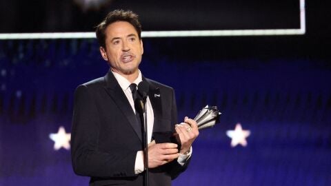 Robert Downey Jr. en su discurso