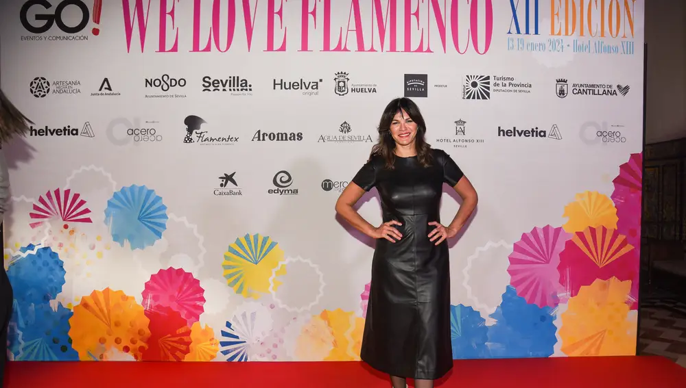 Fabiola Martínez, en la pasarela We love flamenco