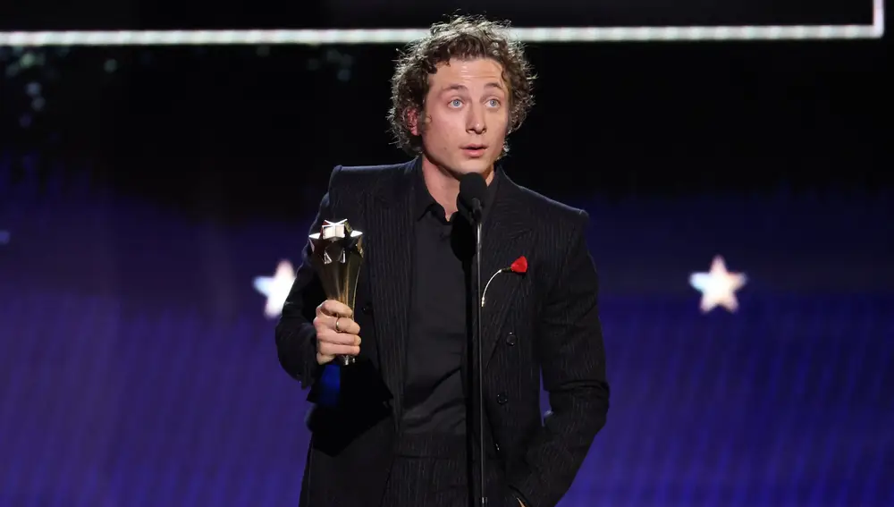 Jeremy Allen White en los Critics Choice Awards Jeremy Allen White en los Critics Choice Awards