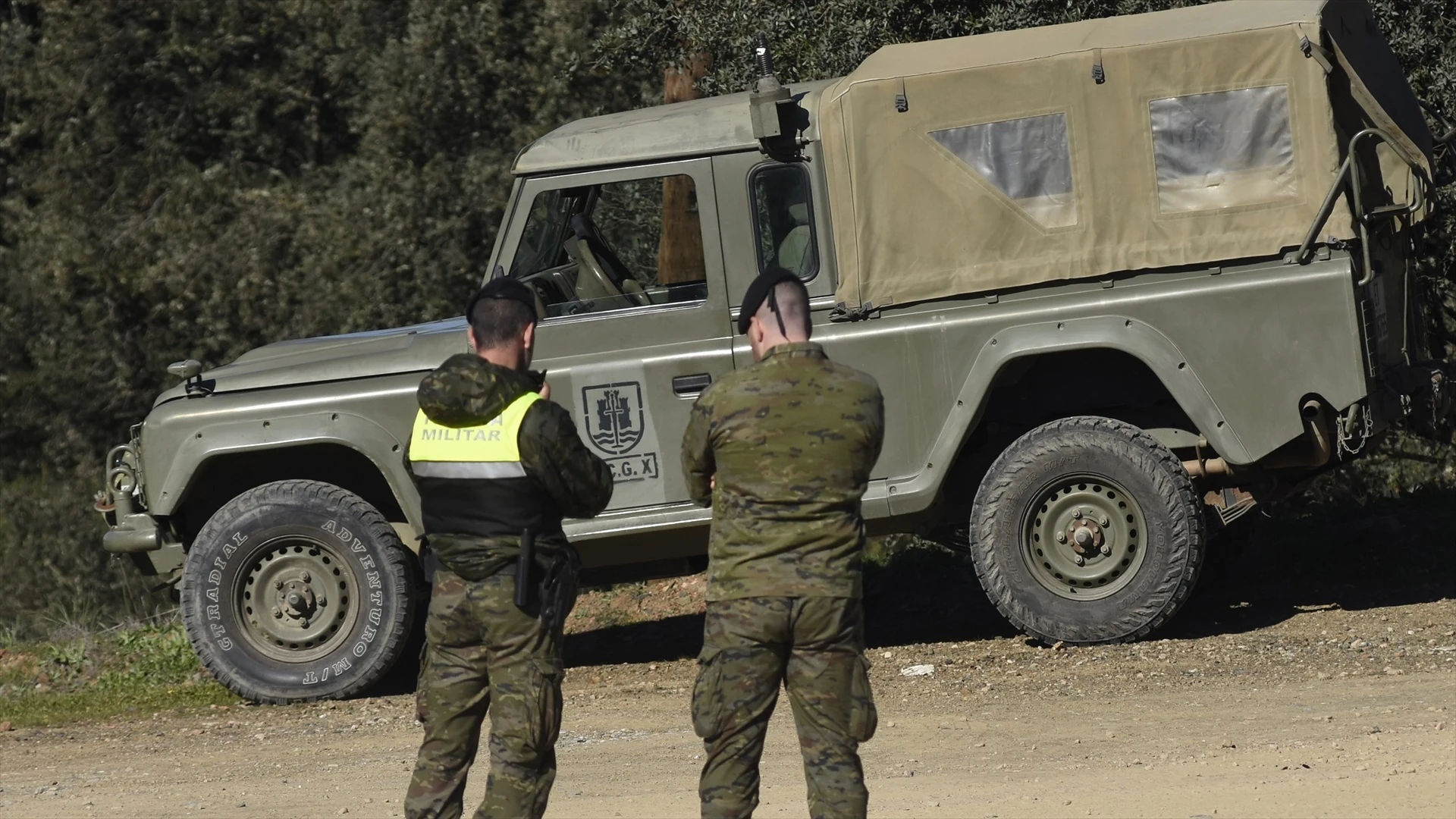 Zona en la que encontraron a los militares muertos en Córdoba Zona en la que encontraron a los militares muertos en Córdoba