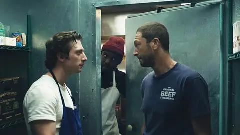 Jeremy Allen White y Ebon Moss-Bachrach en The Bear Jeremy Allen White y Ebon Moss-Bachrach en The Bear