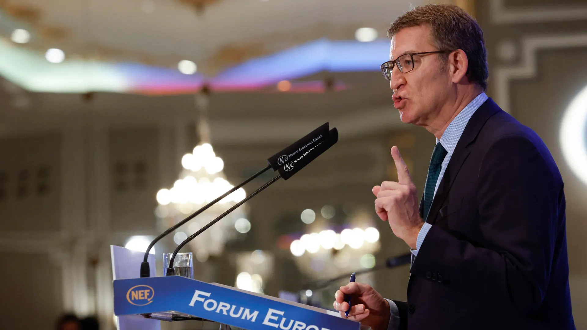 El presidente del PP, Alberto Núñez Feijóo El presidente del PP, Alberto Núñez Feijóo
