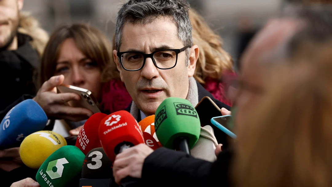 El ministro de Presidencia, Félix Bolaños El ministro de Presidencia, Félix Bolaños