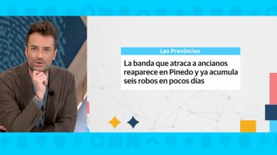 El hijo de una de las víctimas: 