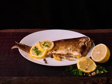 Merluza al limón Merluza al limón